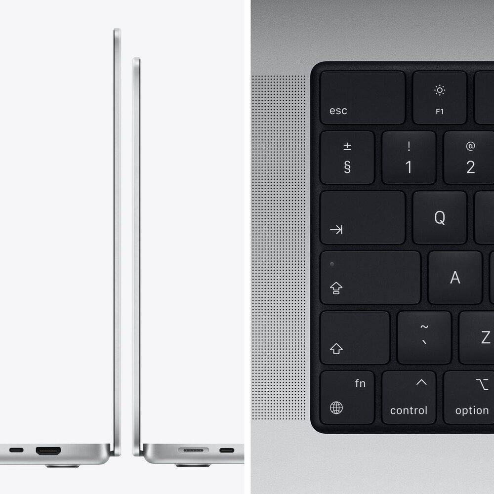 Apple MacBook Pro 14 M1 16GB 512GB MKGR3CZ/A stříbrný - 4
