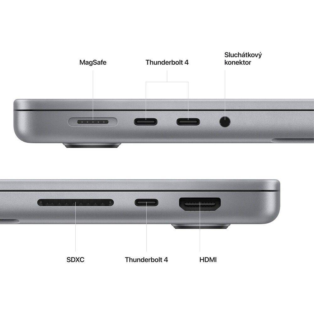 Apple MacBook Pro 14" M2 Pro 16GB 512GB vesmírně šedý - 2