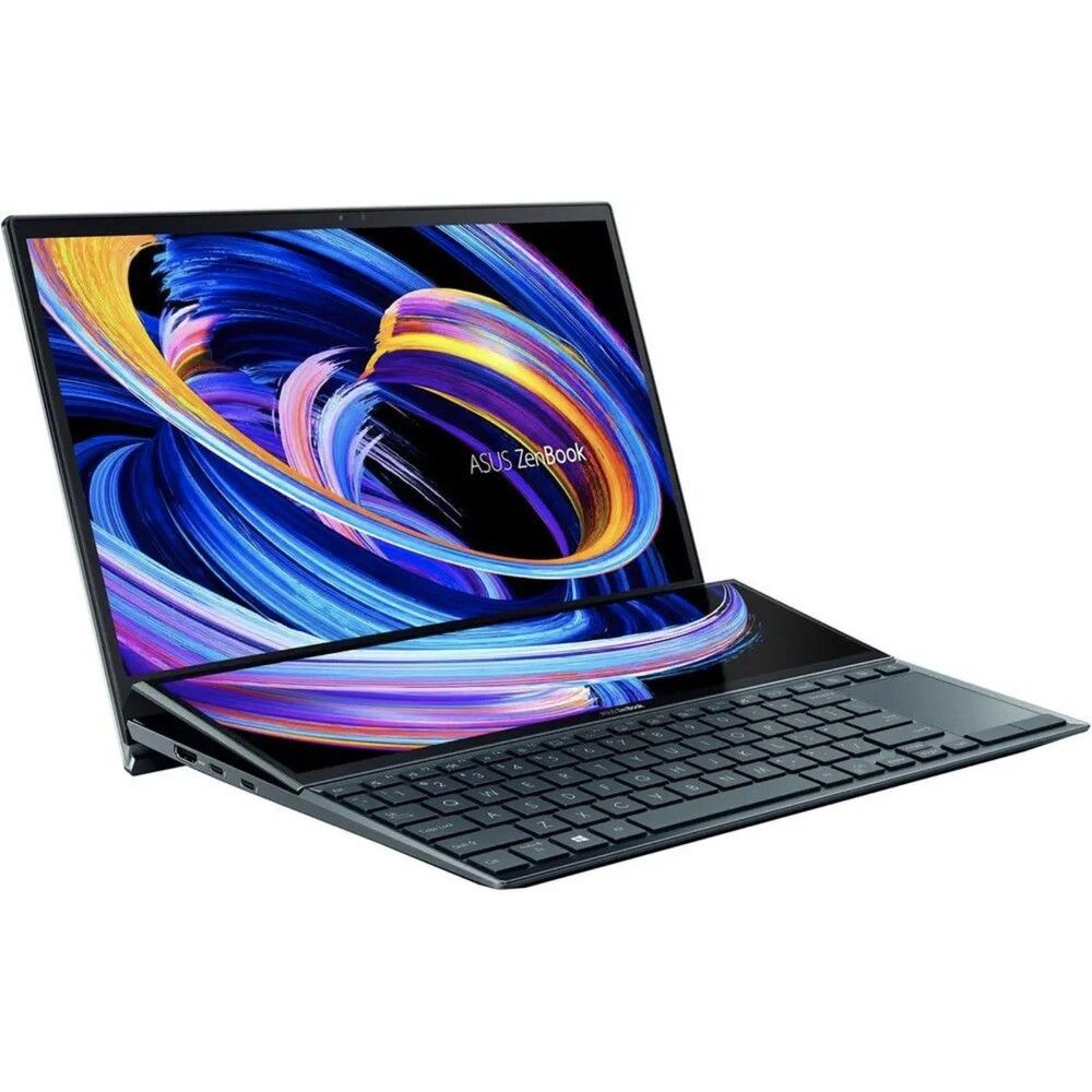 ASUS ZenBook Duo 14 (UX482EAR-HY353W) modrý - 1